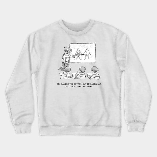 Alien Class Crewneck Sweatshirt by Tyson Cole